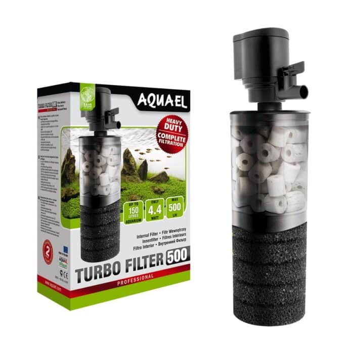 Ներքին ֆիլտր AQUAEL TURBO FILTER 500 (մինչև 150 լ, 500 լ /ժ, 4.4 Վտ) - Image 2