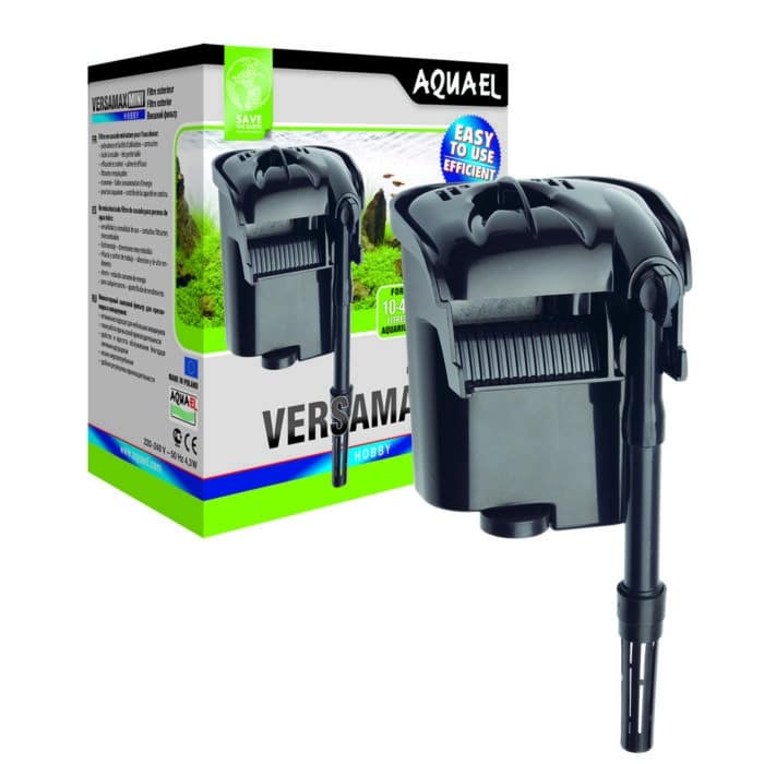 Արտաքին կախվող ֆիլտր AQUAEL VERSAMAX mini (10 - 40 լ, 230 լ /ժ, 4.3 Վտ) - Image 2
