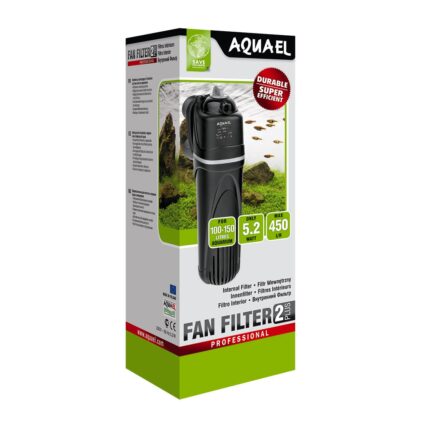 Ներքին ֆիլտր AQUAEL FAN FILTER 2 plus (100 - 150 լ, 450 լ /ժ, 5.2 Վտ)