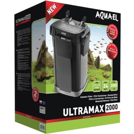 Արտաքին ֆիլտր AQUAEL ULTRAMAX 2000 (400 - 700 լ, 2000 լ /ժ, 24 Վտ)