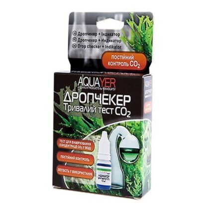 AQUAYER CO2 դրոպչեկեր + ցուցիչ հեղուկ