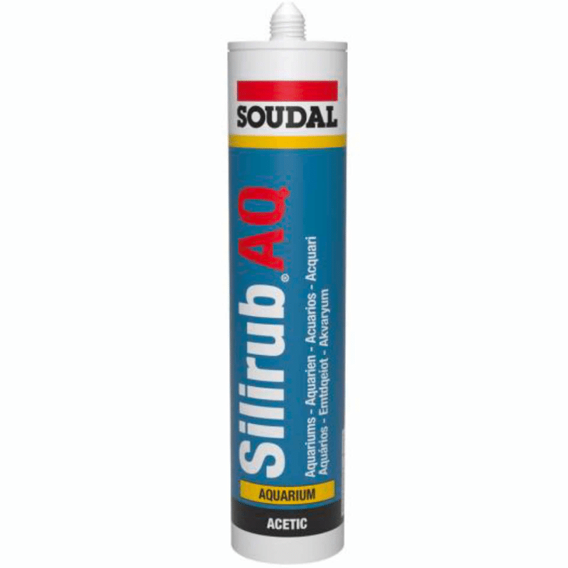 akvariumayin-silicone-soudal-silirun-aq-sev Ակվարիումային սիլիկոն SOUDAL SILIRUB AQ (սև, մինչև 3500լ)