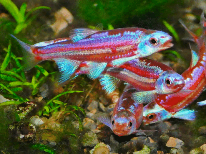 Notropis chrosomus "Rainbow Shiner" - Image 2