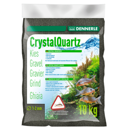 Ակվարիումային Ավազ Dennerle Kristall-Quarz (սև, 1կգ, 1.5-3.5մմ ֆրակցիա)