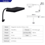 Week Aqua Mini9Pro , Full-spectrum ակվարիումային լեդ լույս - Image 3