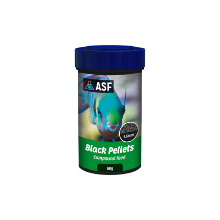 Կեր Spiruline Black Pellets - Herbivore 1,5mm - 100ml - 60g