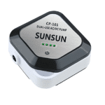 Օդամղիչ մարտկոցով SUNSUN CP-101 (1 ելք)