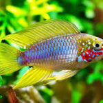 Apistogramma borellii umbrella cichlid (Зонтичный цихлид)